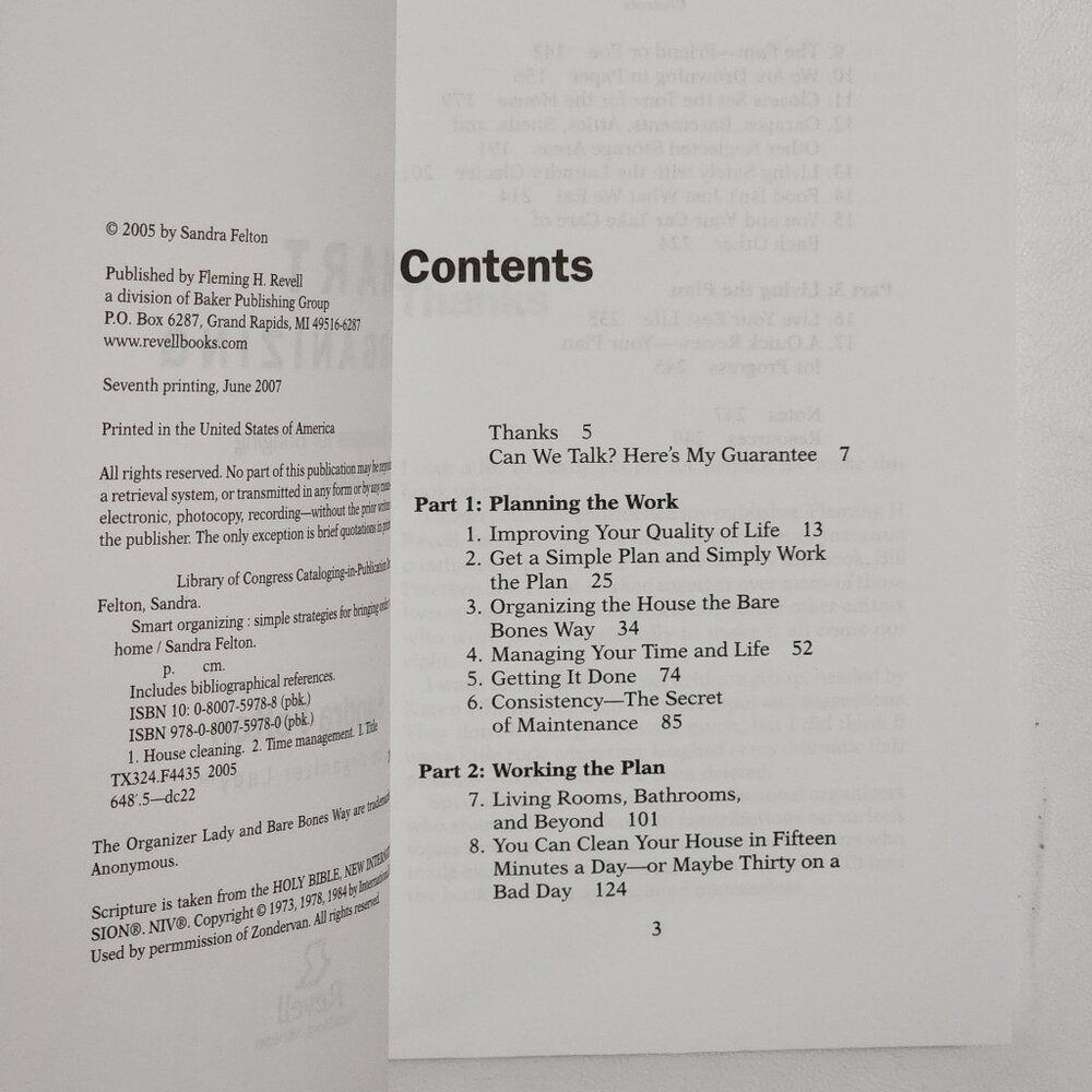 Smart Organizing: Simple Strategies for Bringing Order to Your Home by Felton - Picture 2 of 8